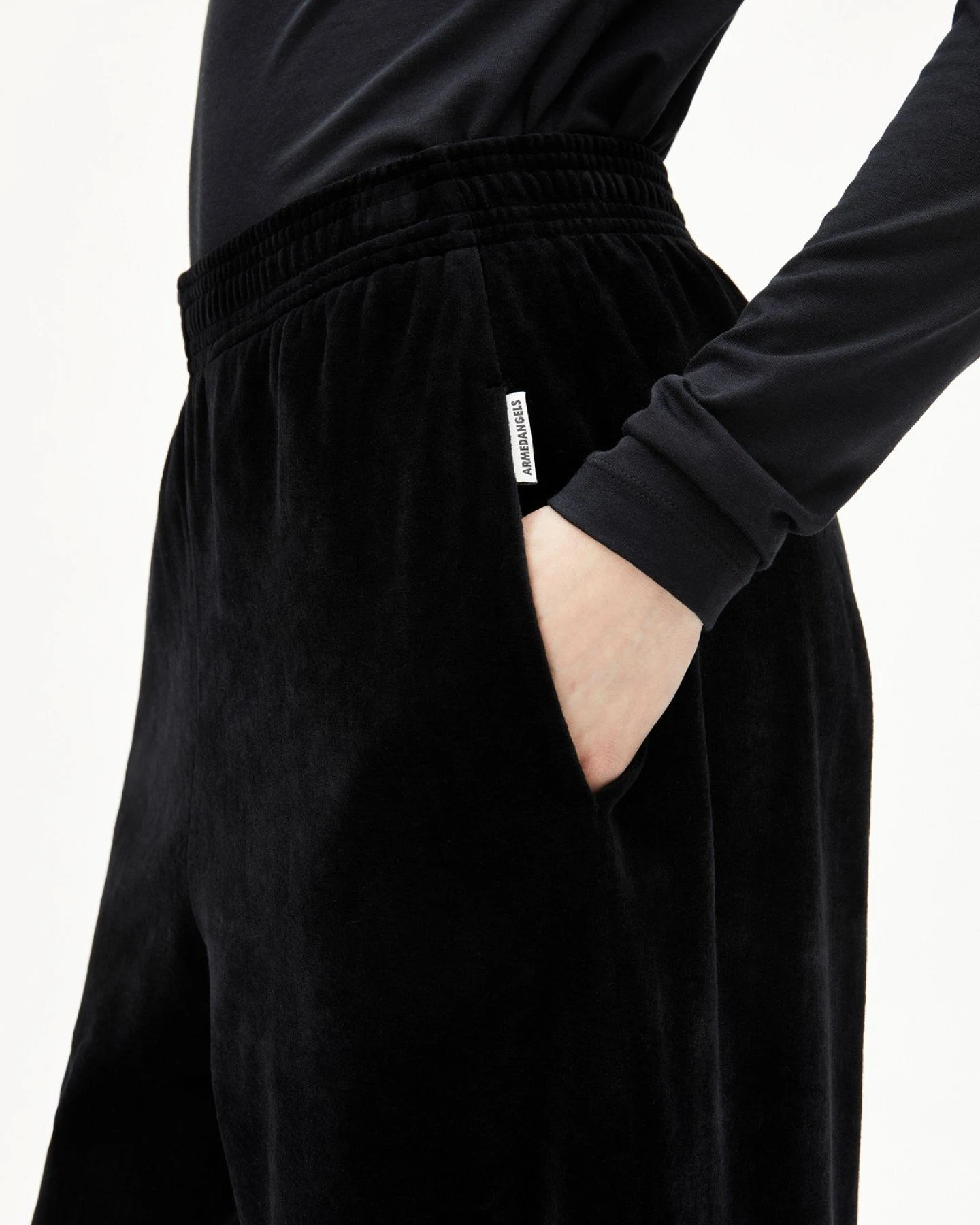 Hose Vatinaa Velvet Schwarz – Ansicht 2