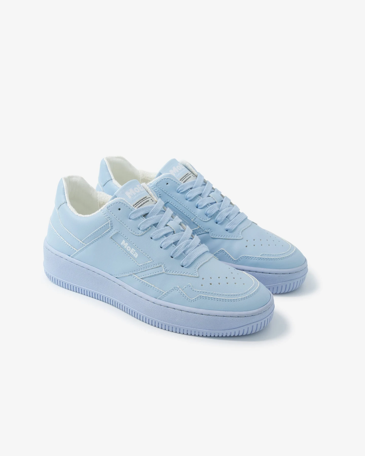 MoEa Herren vegan Sneaker Gen1 Pet Full Sky Blue – Ansicht 2