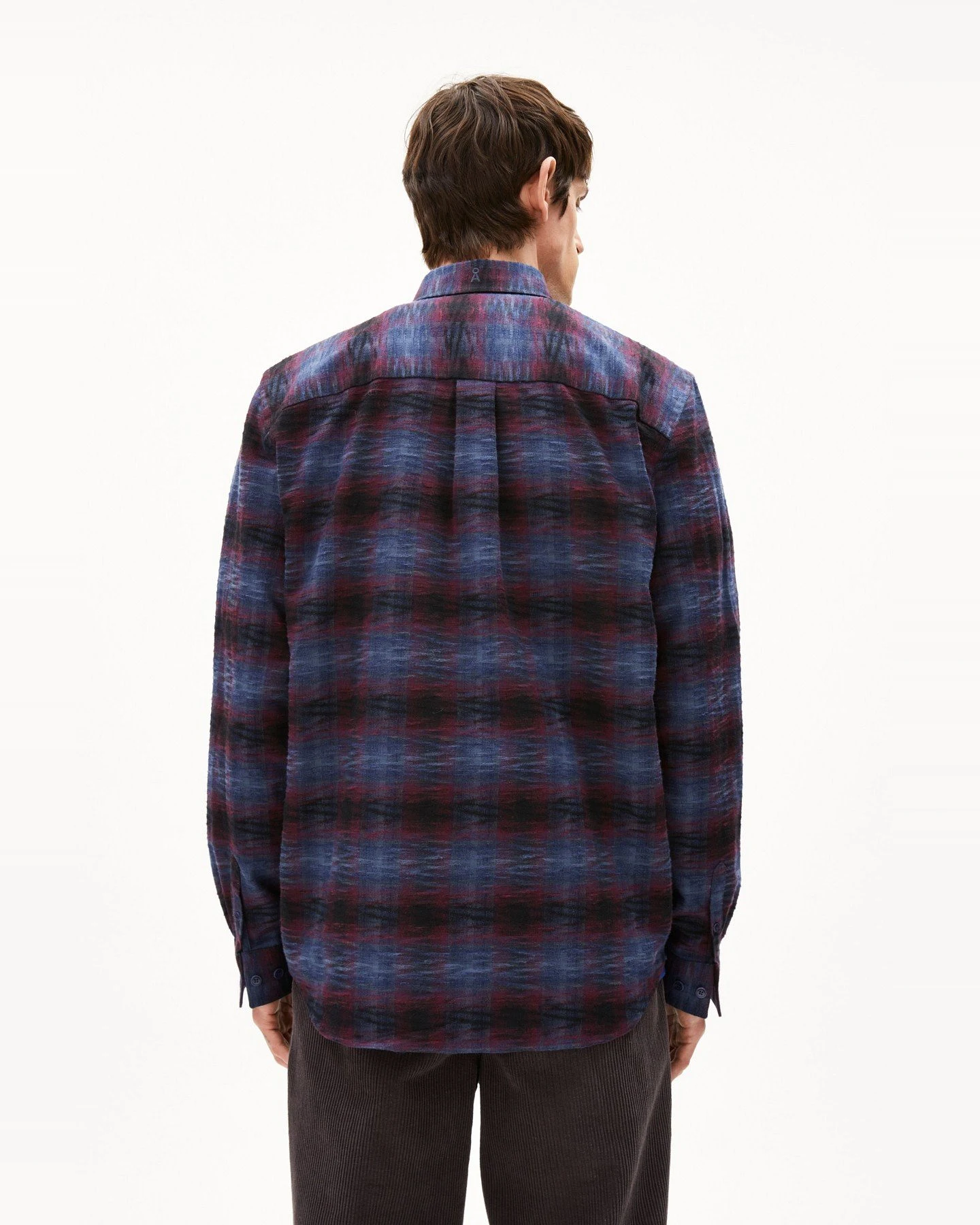 Hemd Faalin Longsleeve Rot – Ansicht 5