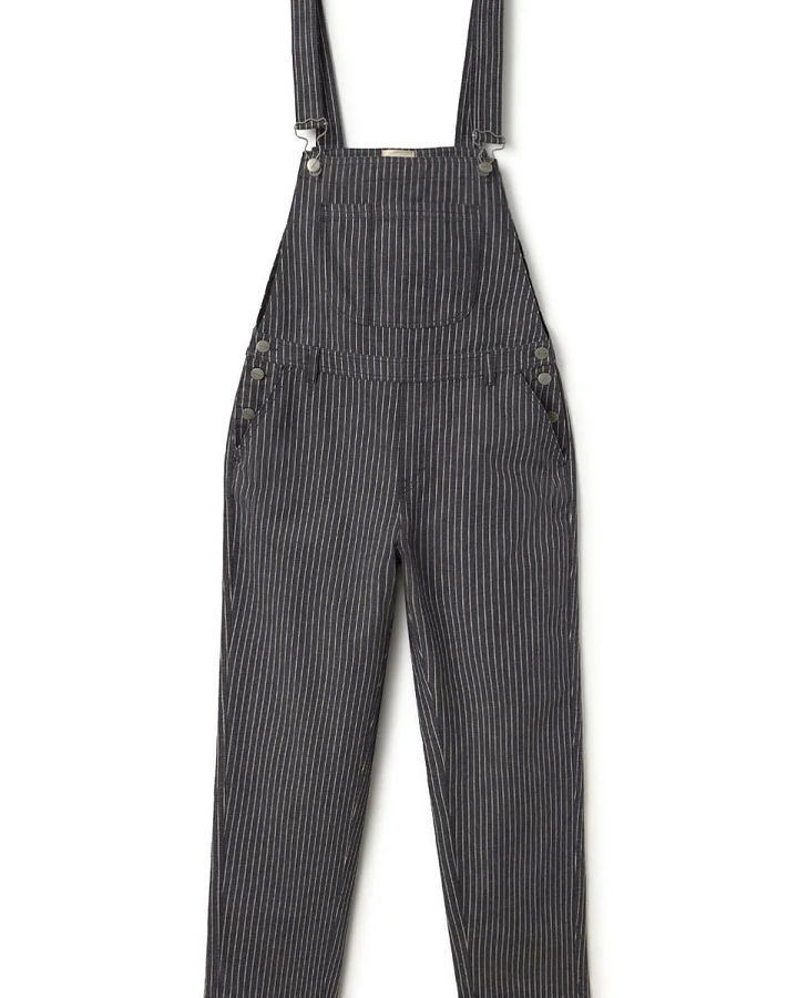 TWOTHIRDS Damen vegan Latzhose Portixol Streifen