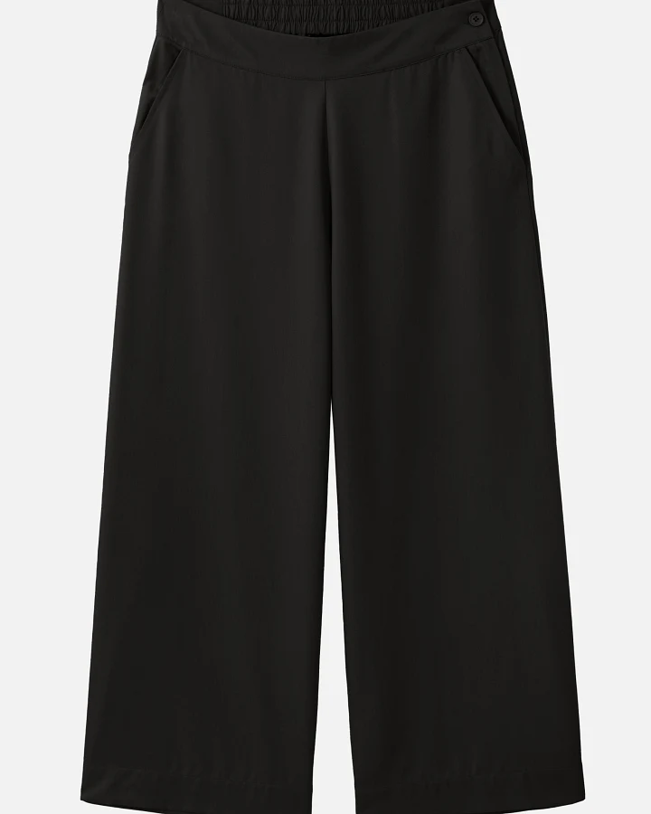 Recolution Damen vegan Hose Pilea Schwarz