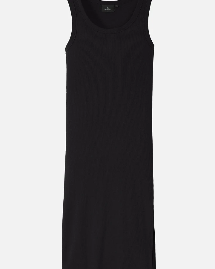Recolution Damen vegan Kleid Primrose Schwarz
