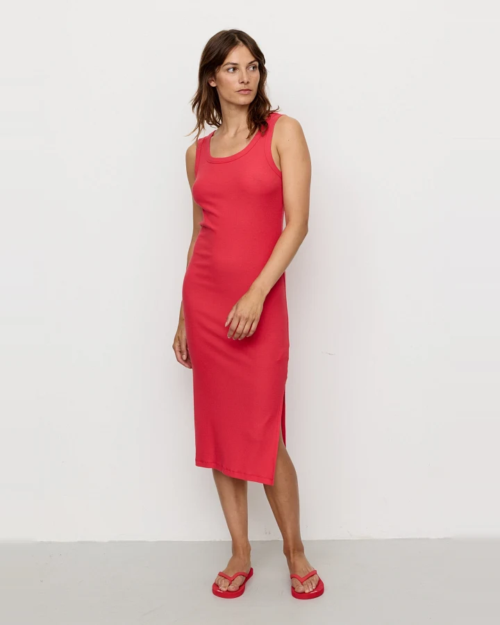 Recolution Damen vegan Kleid Primrose Lava Red