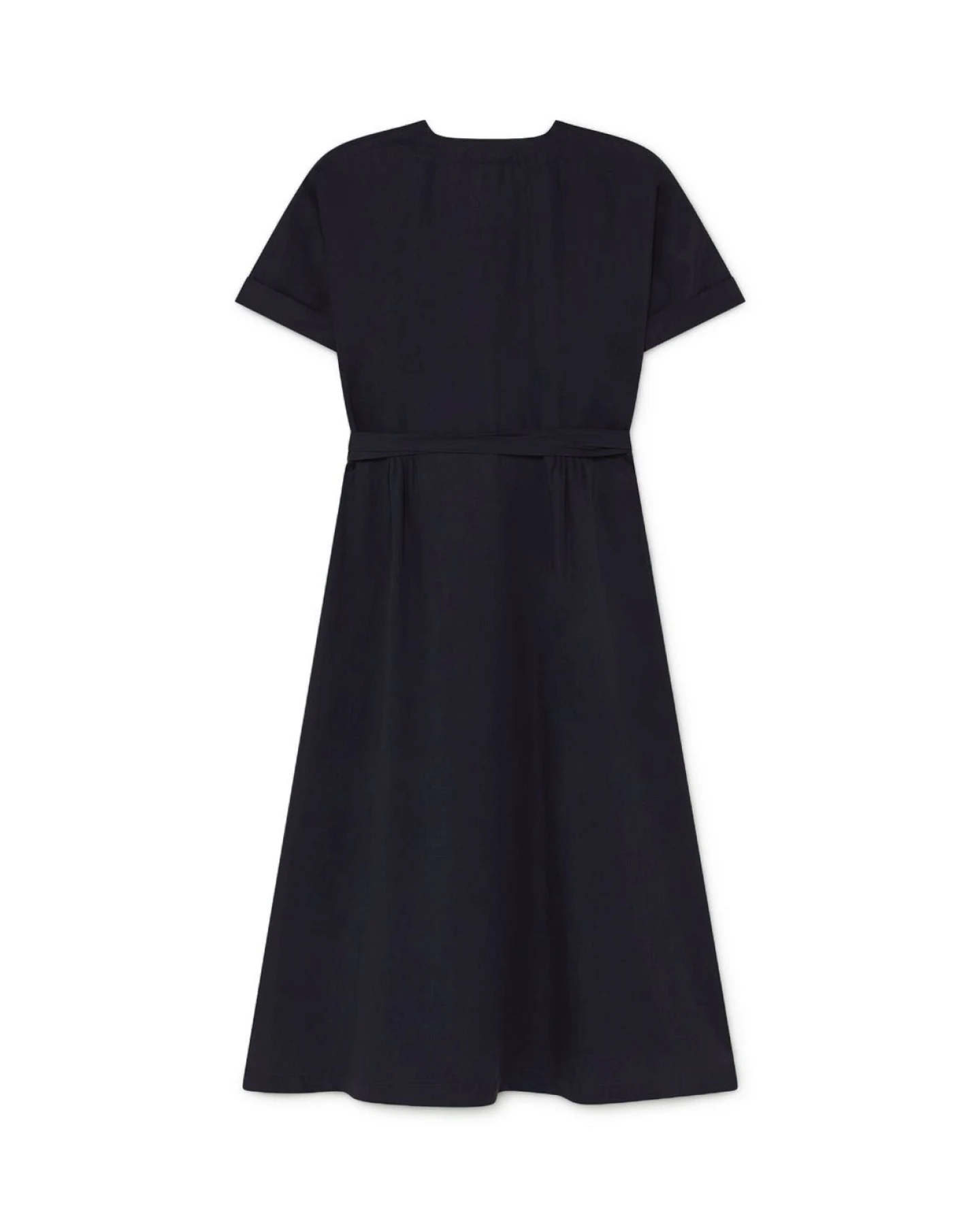 TWOTHIRDS Damen vegan Kleid Vanier Schwarz – Ansicht 2