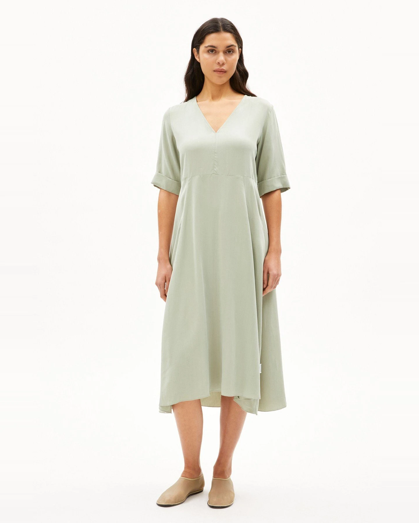 Kleid Vaali Grün – Ansicht 2