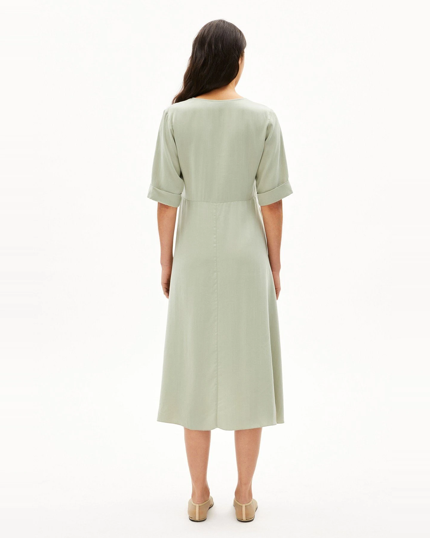 Kleid Vaali Grün – Ansicht 3