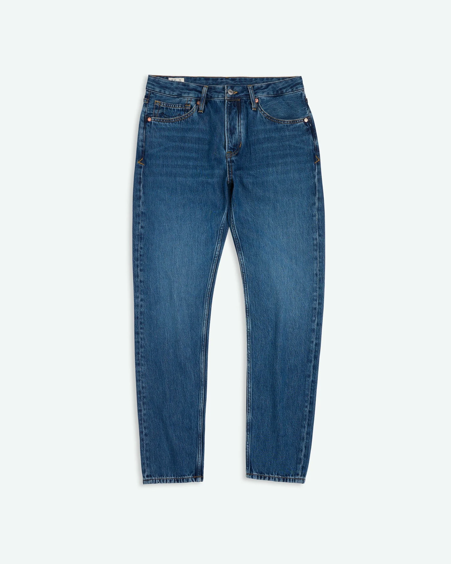 Kings of Indigo Herren vegan Jeans Jerrick Lewisboro Mid Faded Blau – Ansicht 2