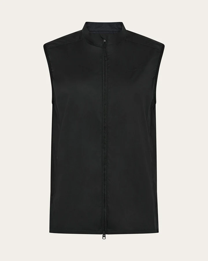 KnowledgeCotton Apparel Damen vegan Weste Damen Vent Ripstop 90 Black Jet