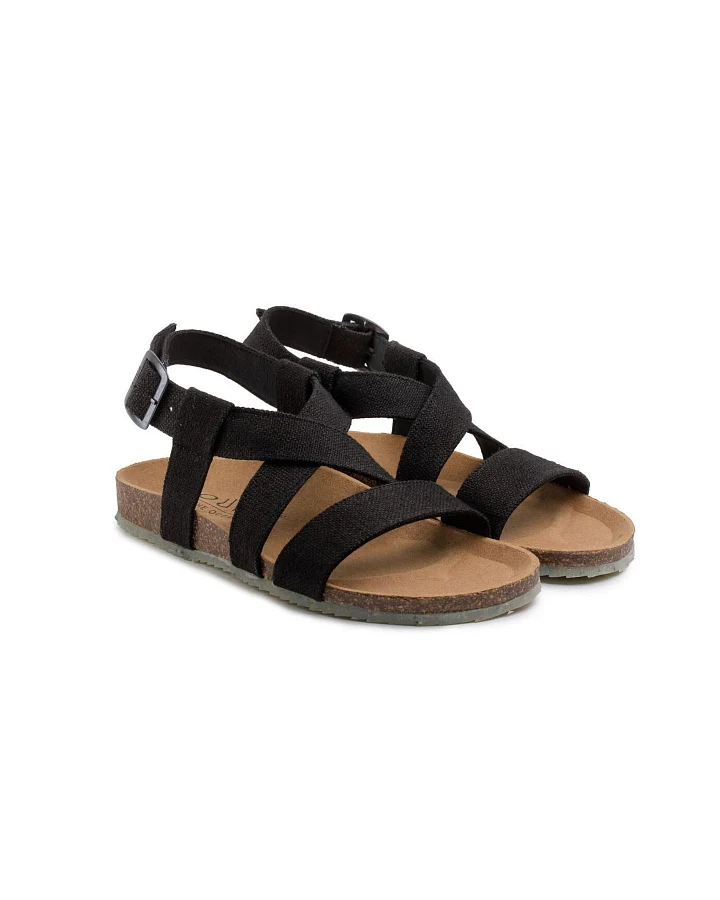Sandale Sand Dark Schwarz