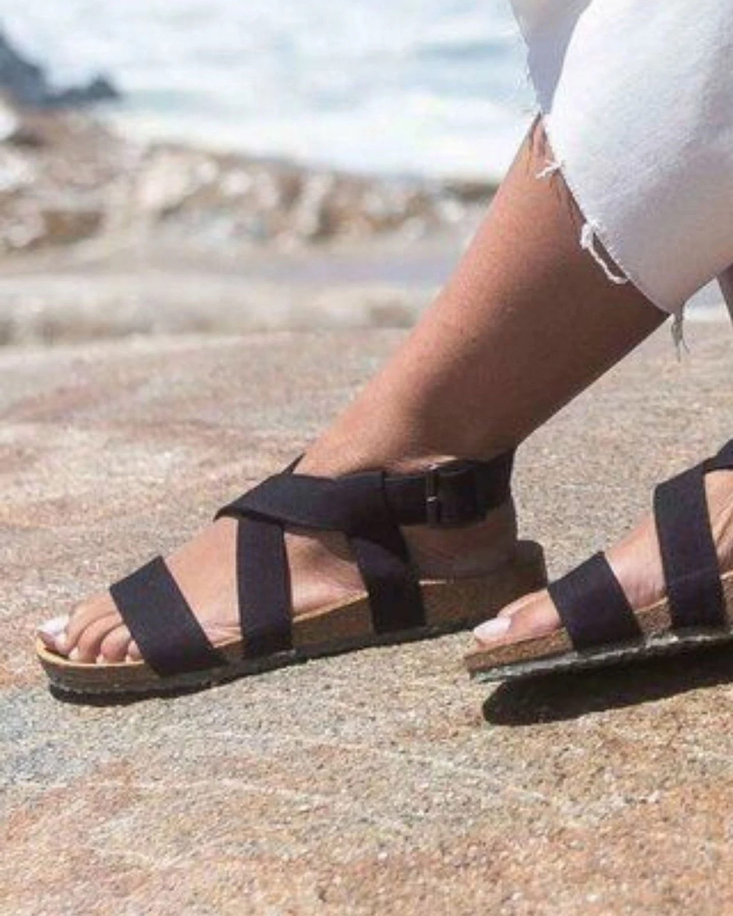Sandale Sand Dark Schwarz – Ansicht 3
