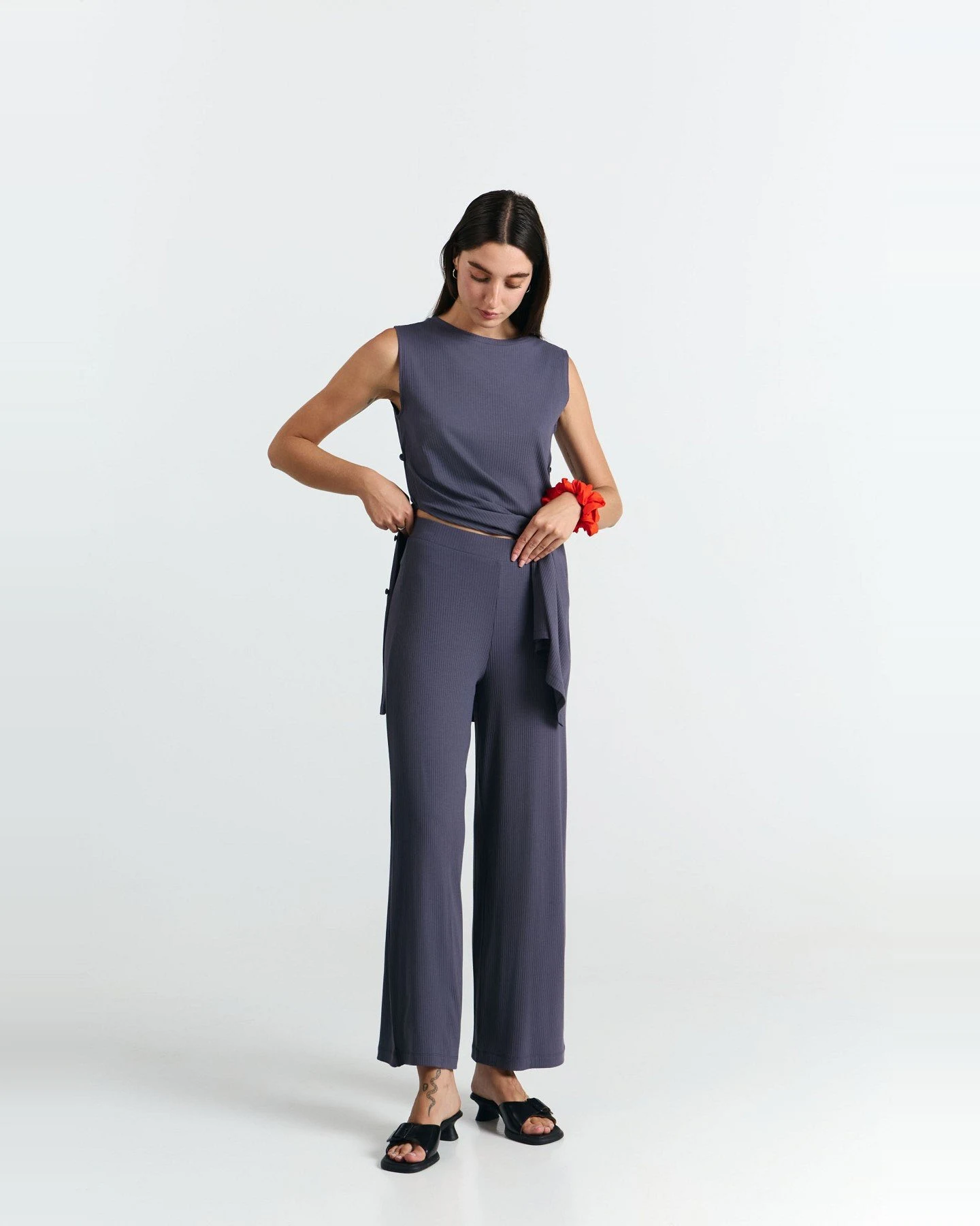 Hose Llana Grau – Ansicht 2