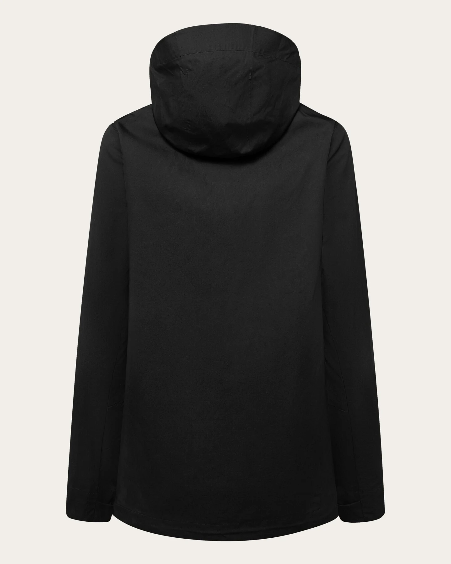 KnowledgeCotton Apparel Damen vegan Jacke Damen Vent Canvas 200 Shell Black Jet – Ansicht 2