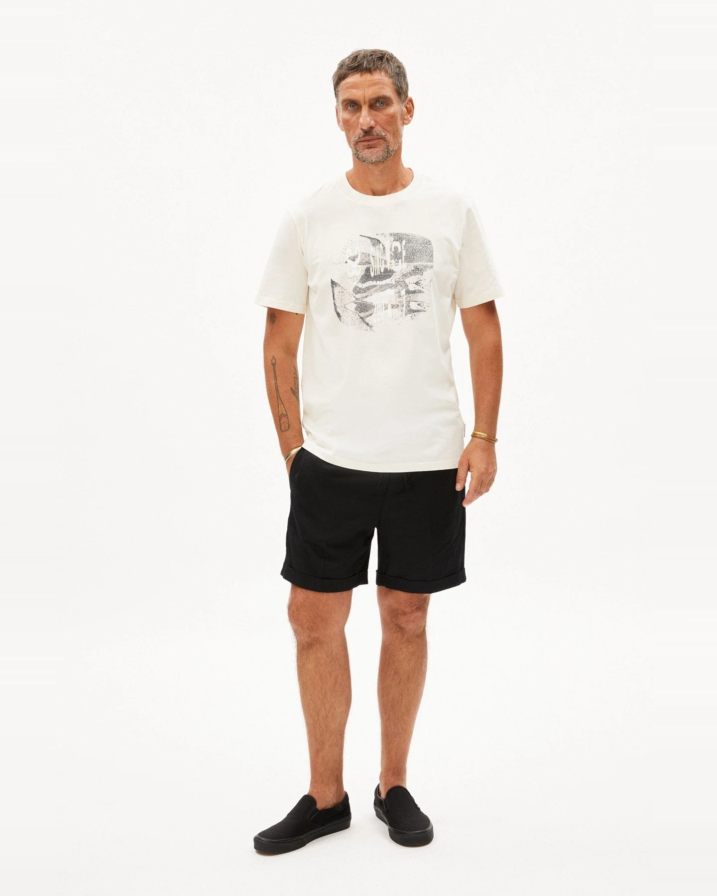 Shorts Jaacque Lino Schwarz – Ansicht 2