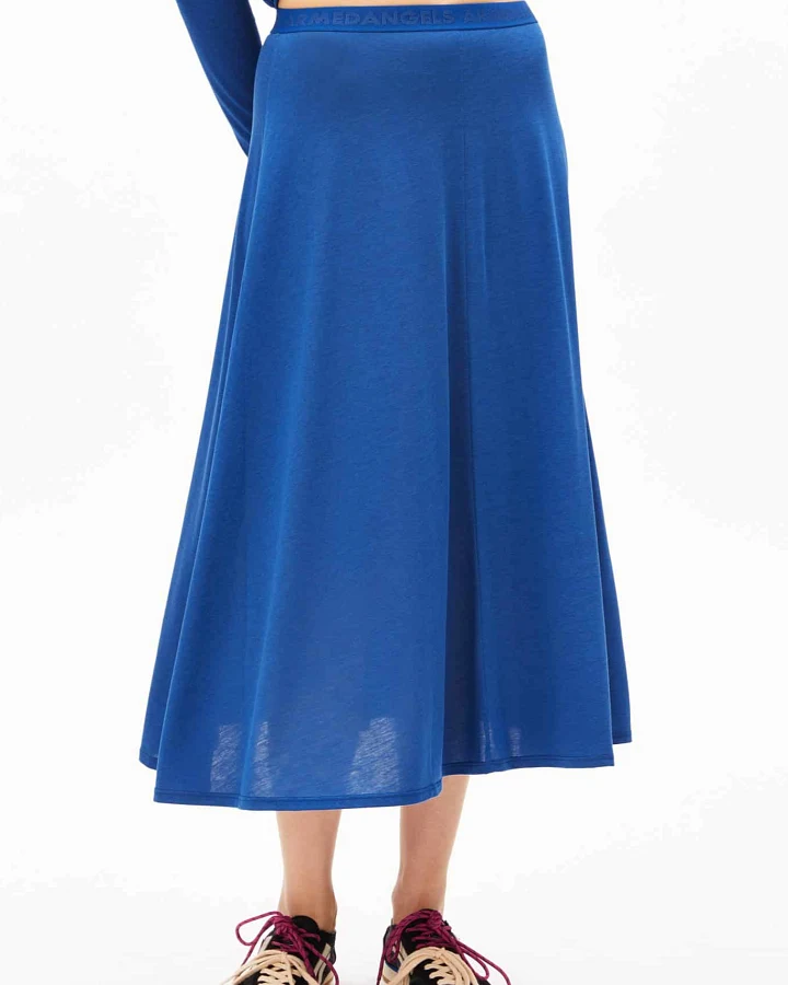ARMEDANGELS Damen vegan Rock Ileniaa Laraa Blau