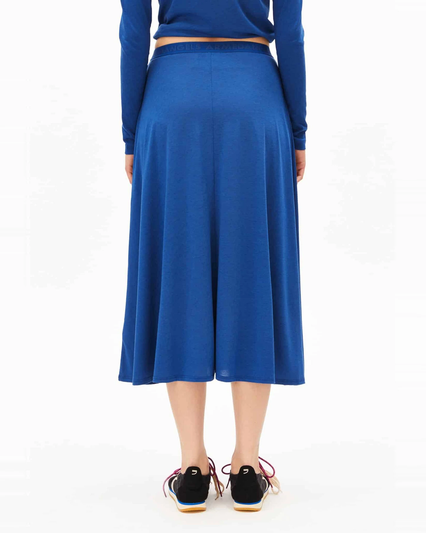 ARMEDANGELS Damen vegan Rock Ileniaa Laraa Blau – Ansicht 2