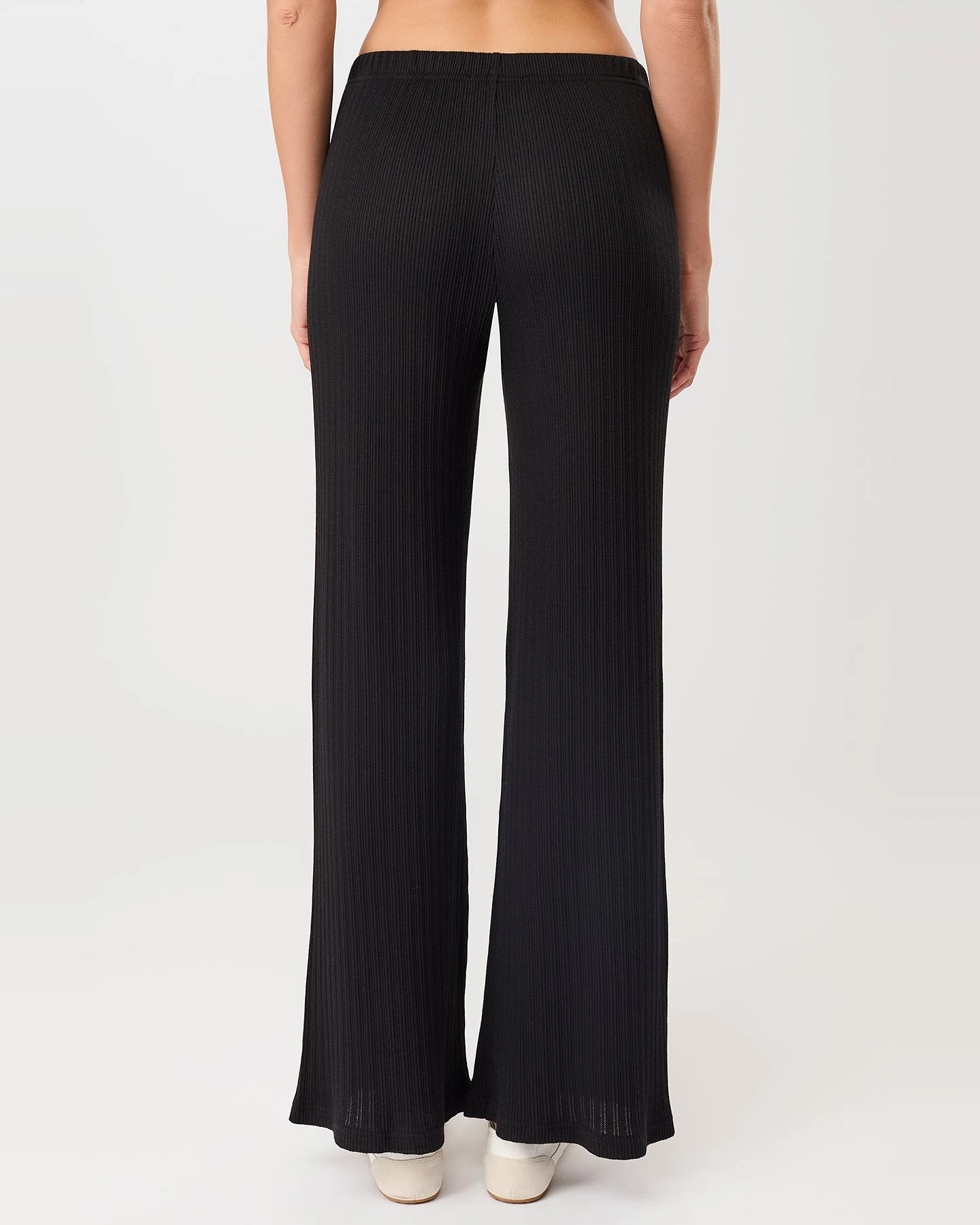 MANDALA Damen vegan Hose Cozy Days Schwarz – Ansicht 2
