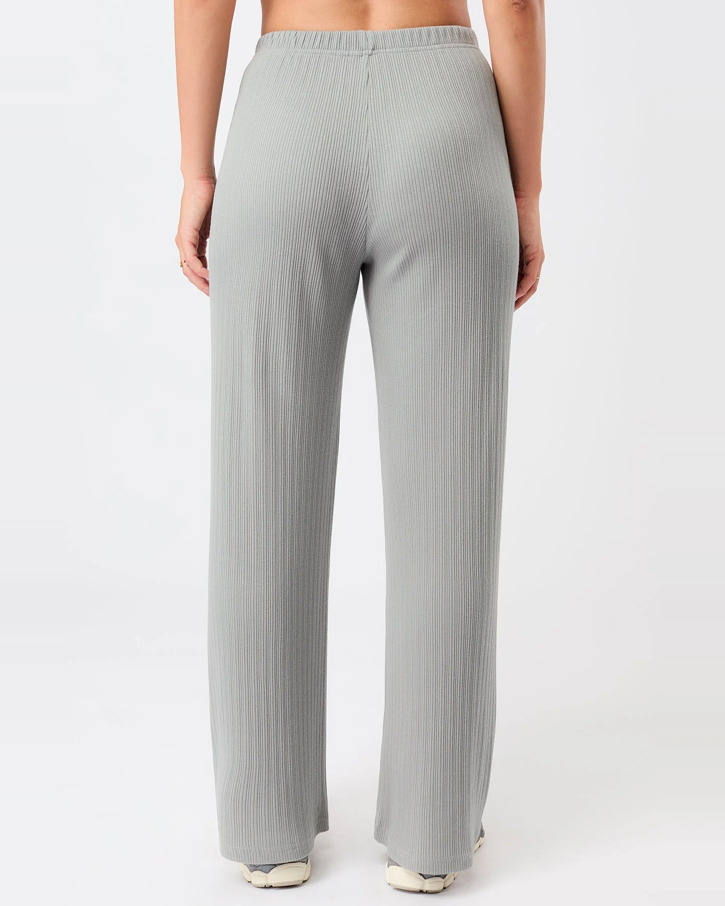 MANDALA Damen vegan Hose Cozy Days Heather Grey – Ansicht 2