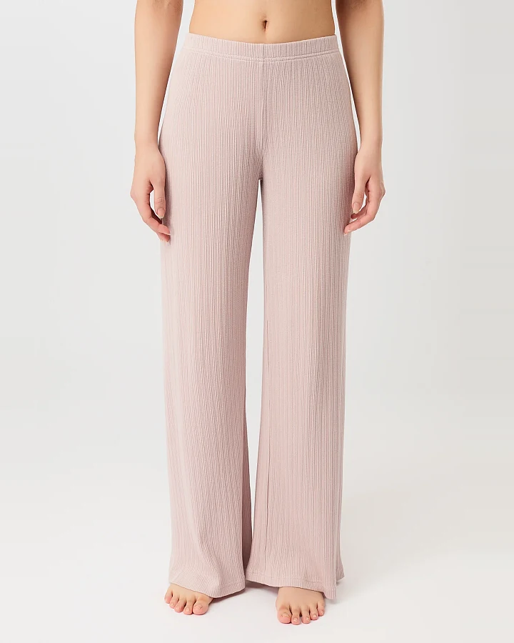MANDALA Damen vegan Hose Cozy Days Sheer Pink