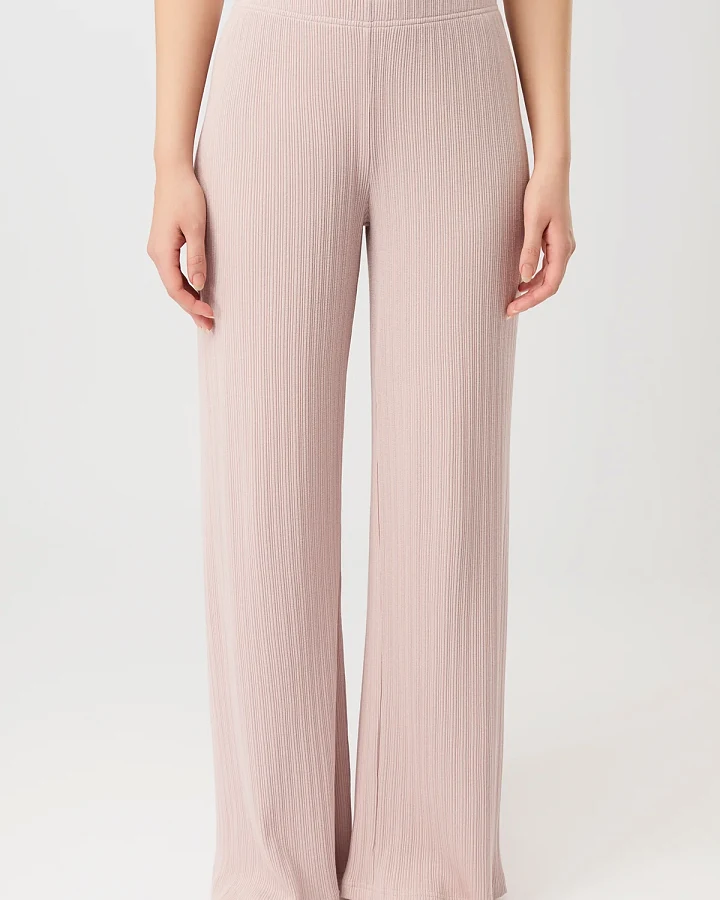 MANDALA Damen vegan Hose Cozy Days Sheer Pink