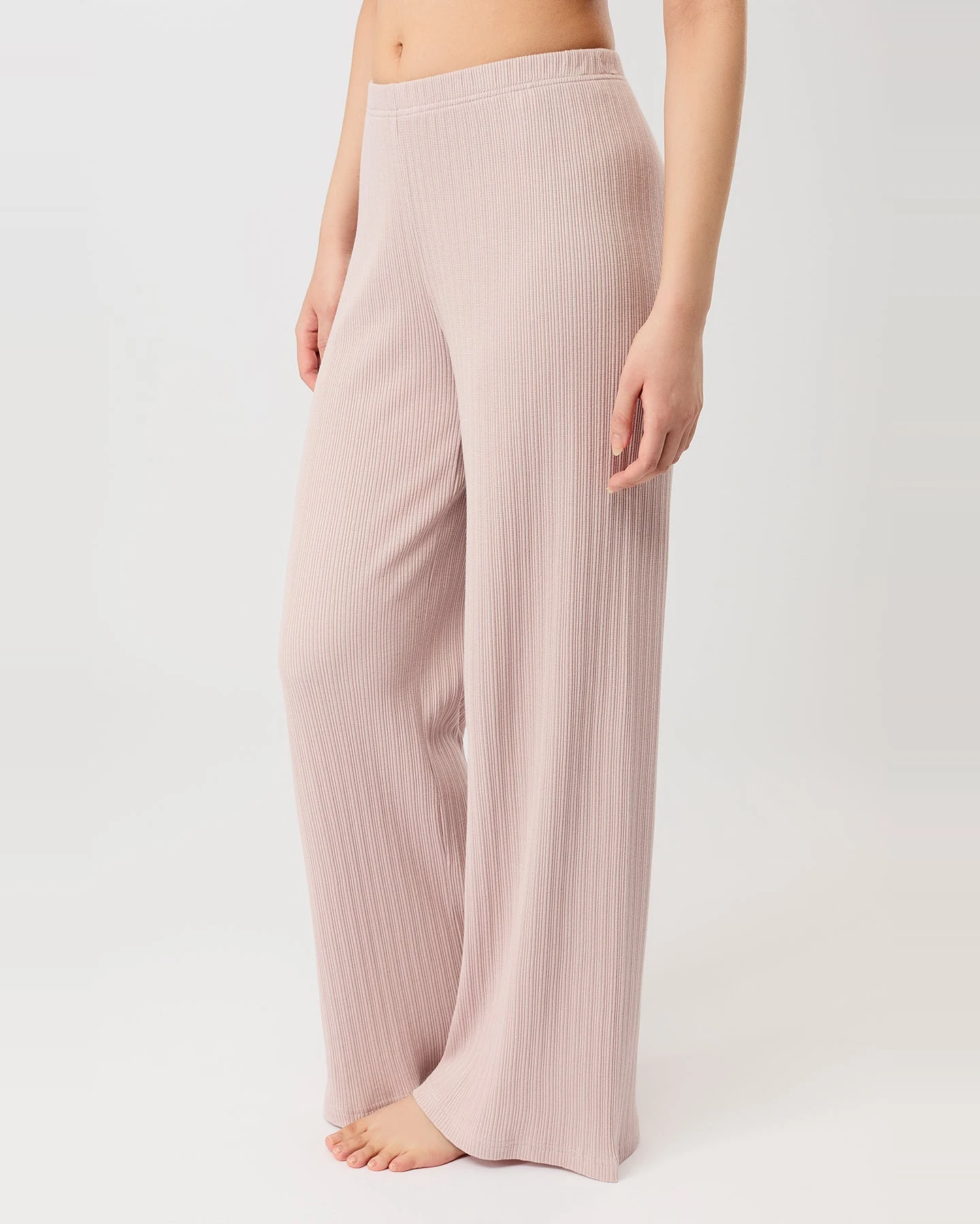 MANDALA Damen vegan Hose Cozy Days Sheer Pink – Ansicht 2