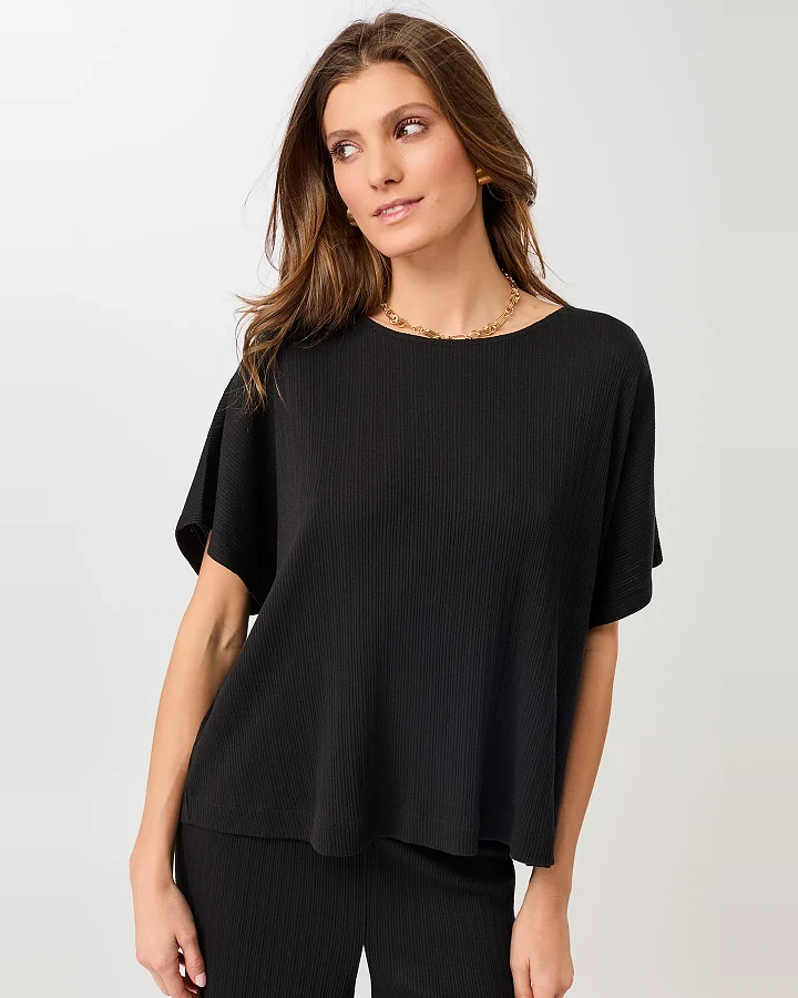 MANDALA Damen vegan T-Shirt All Clear Schwarz