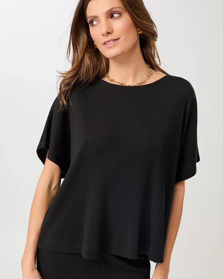 MANDALA Damen vegan T-Shirt All Clear Schwarz