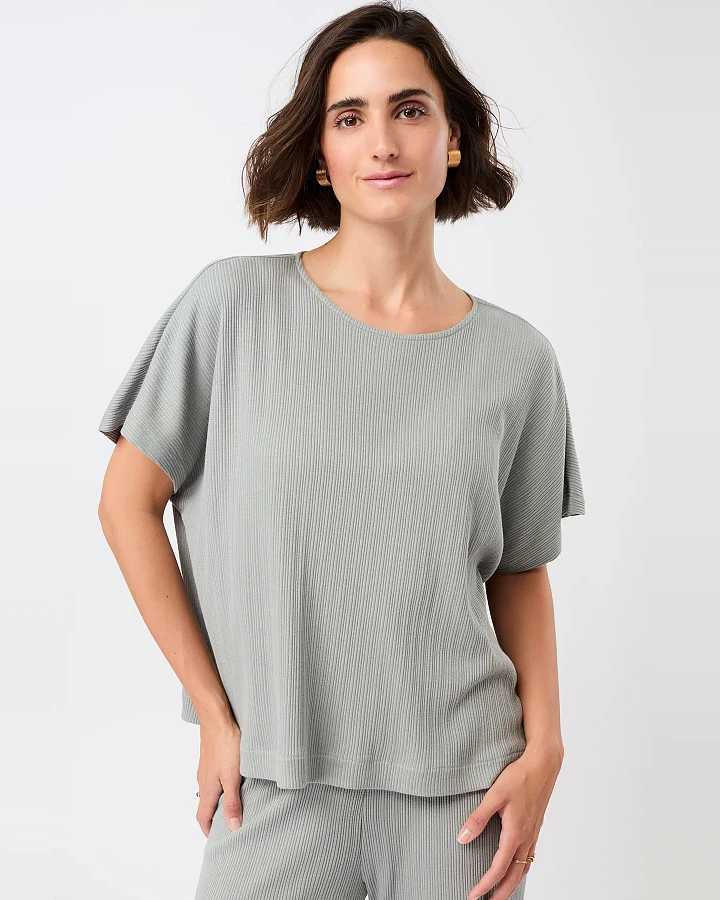 MANDALA Damen vegan T-Shirt All Clear Heather Grey