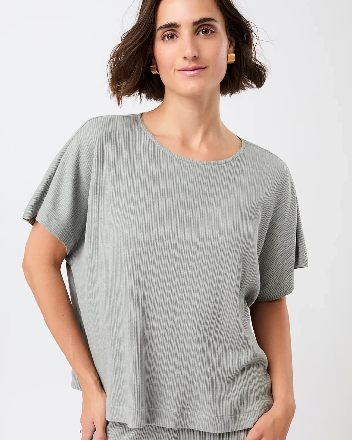MANDALA Damen vegan T-Shirt All Clear Heather Grey