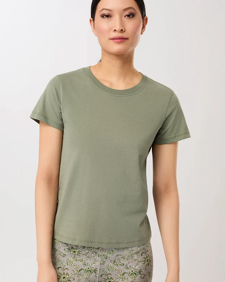 MANDALA Damen vegan T-Shirt The Everyday Anthrazitgrün