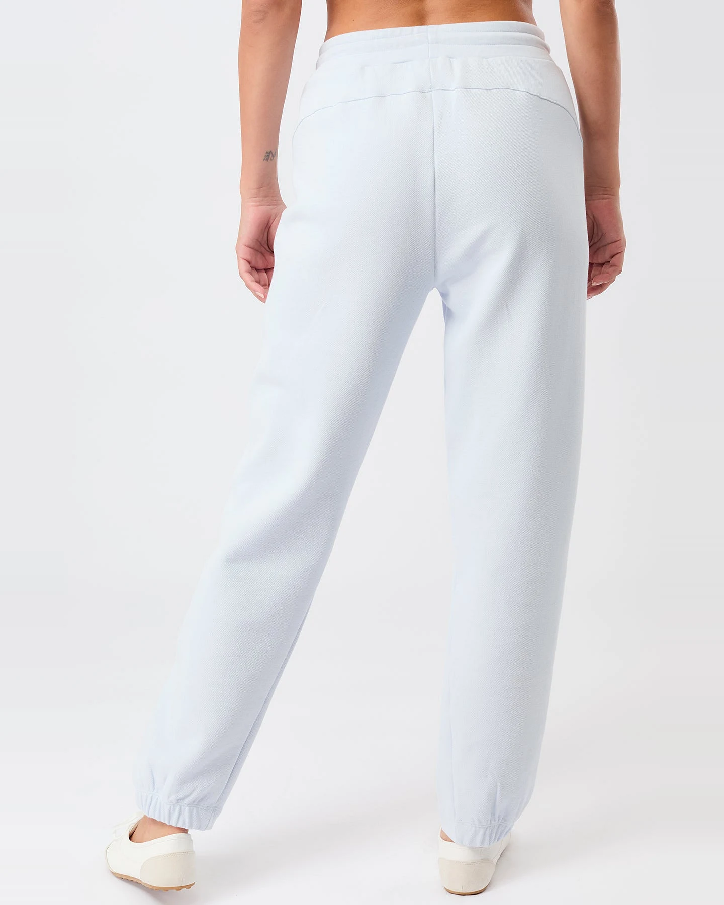 MANDALA Damen vegan Hose Sport Baby Blau – Ansicht 2