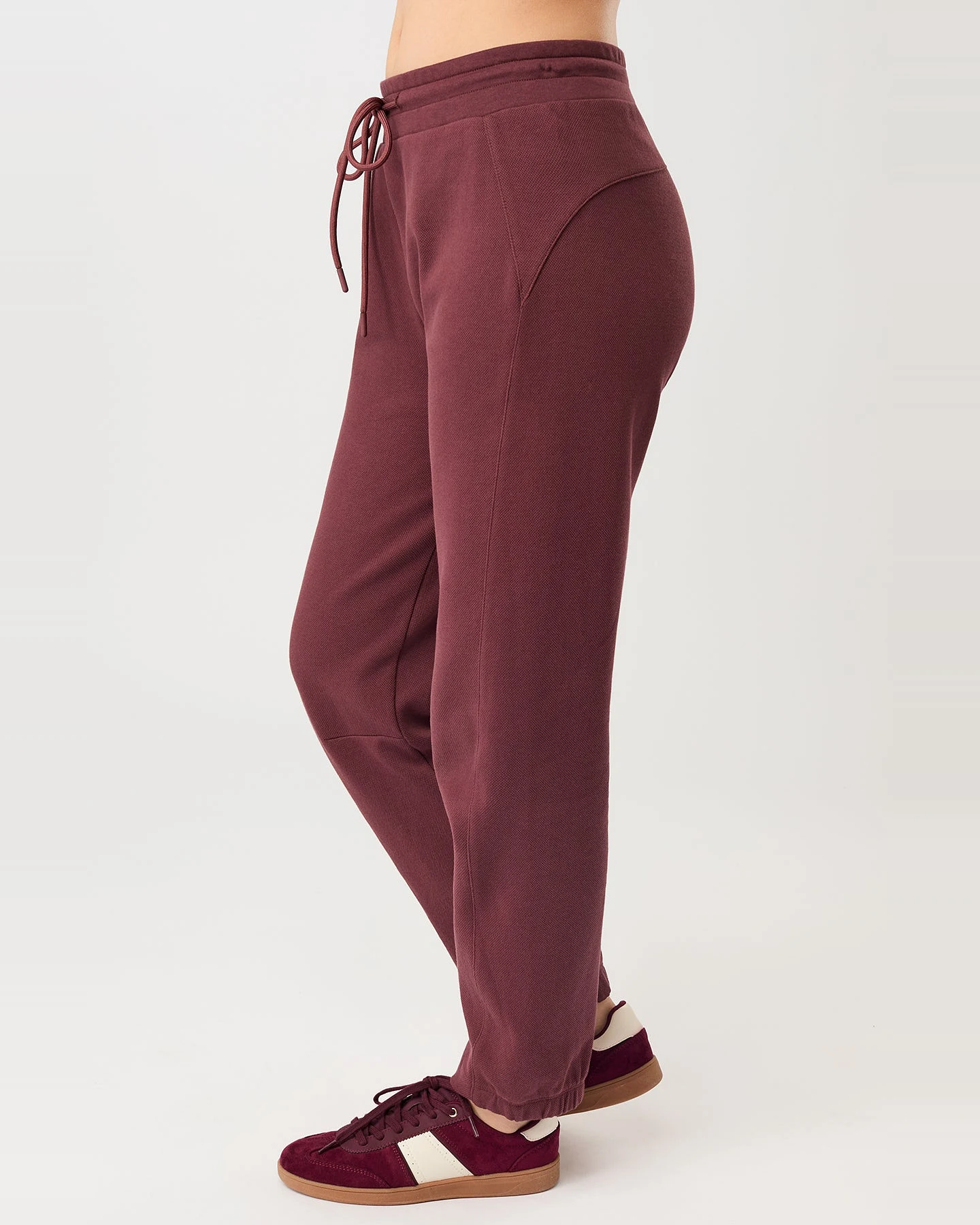 MANDALA Damen vegan Hose Sport Rosenholz – Ansicht 2
