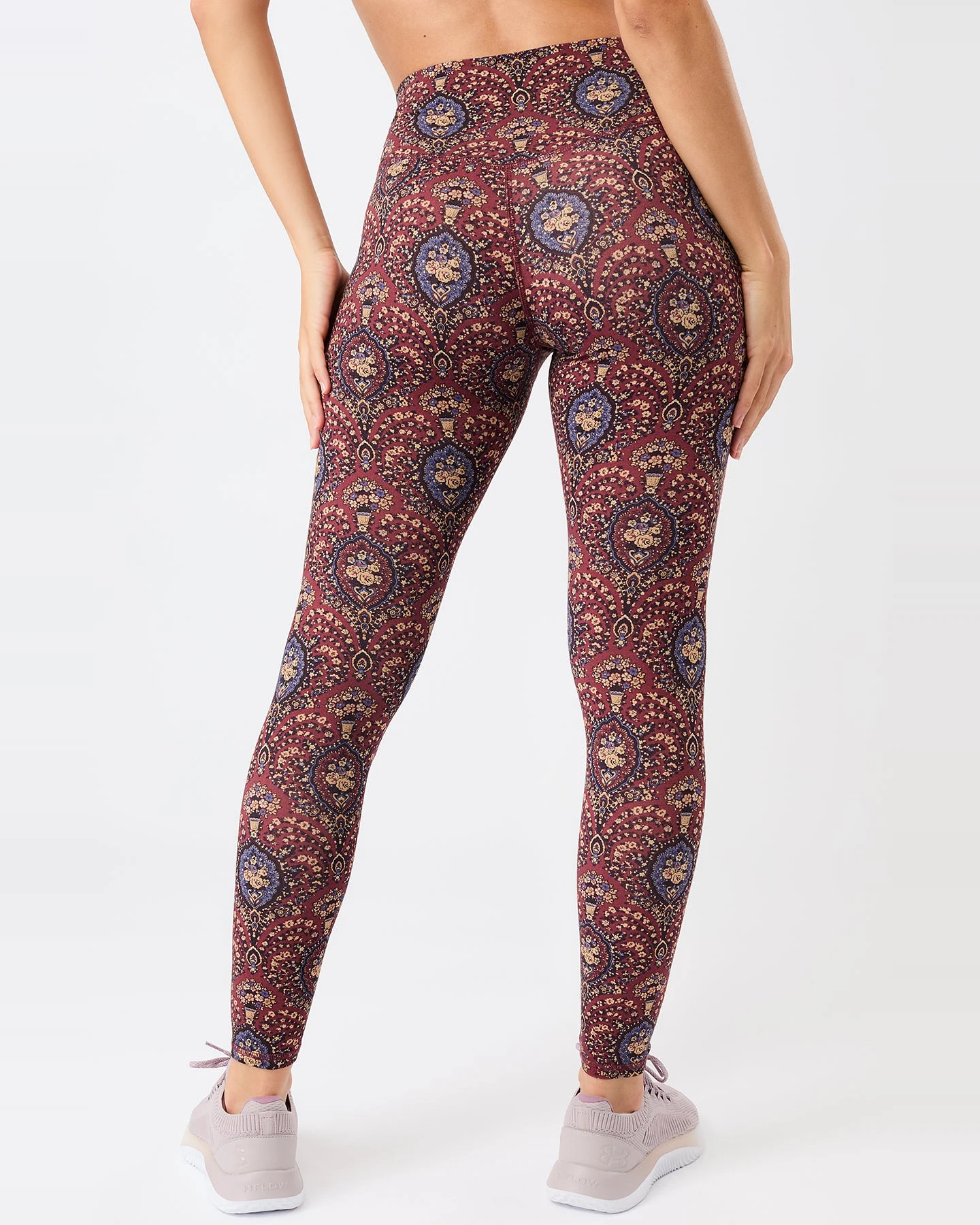 MANDALA Damen vegan Leggings Best Printed Noor Valley – Ansicht 2