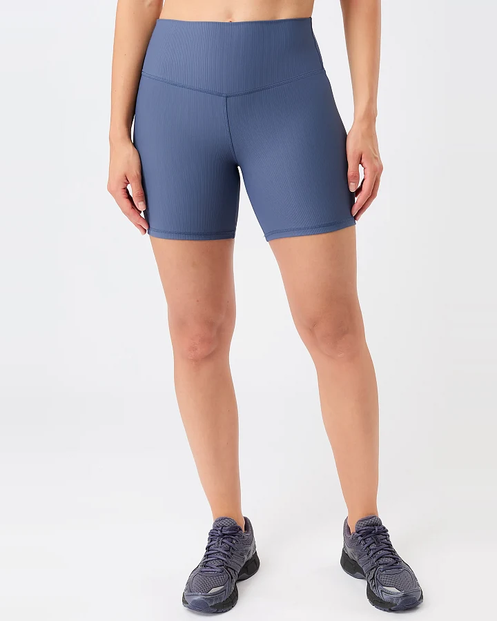 MANDALA Damen vegan Biker Shorts Eclipse Blau
