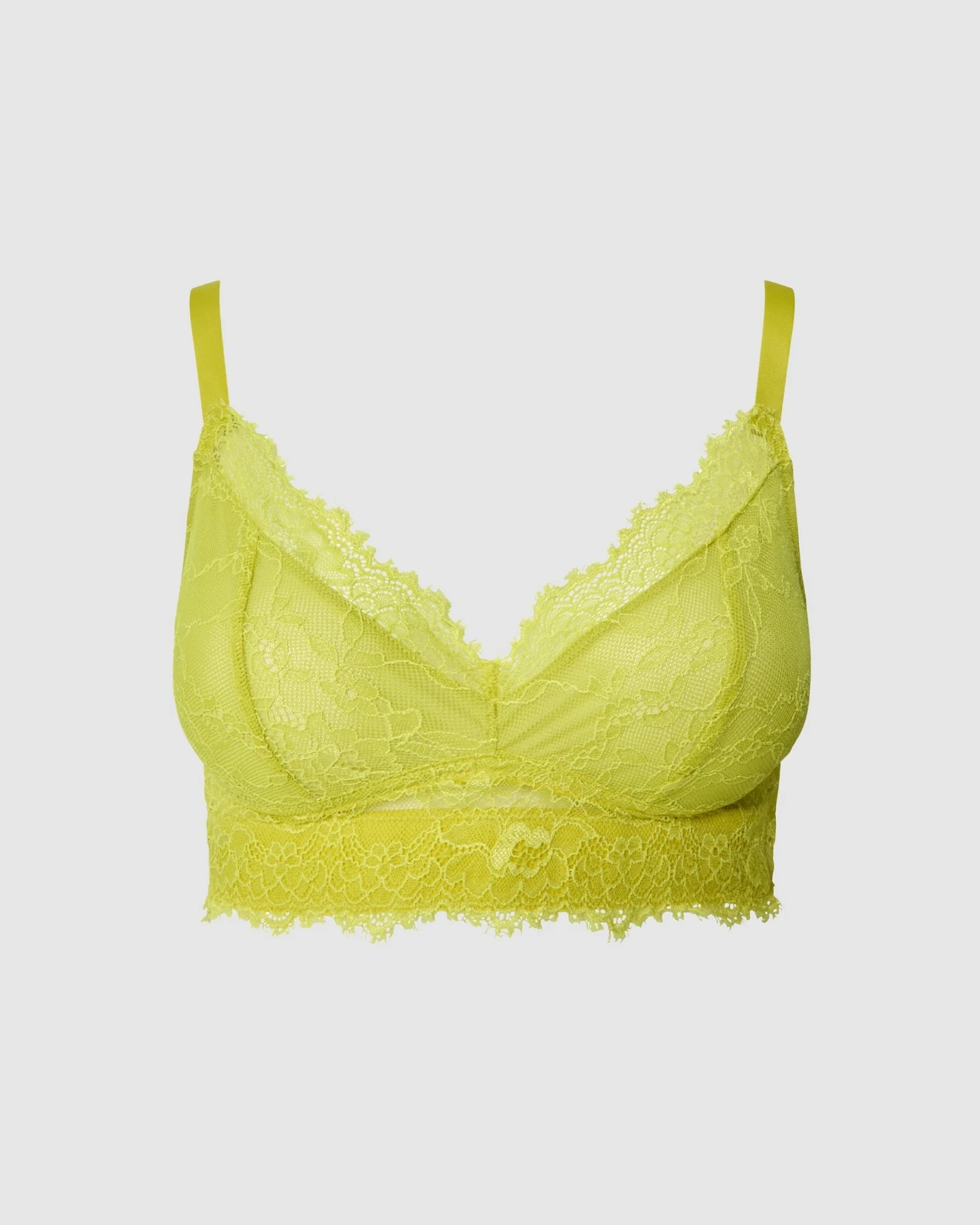 Understatement Damen vegan Bh Lace Support Citrus Bloom – Ansicht 2