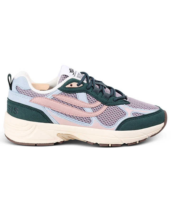 Genesis Damen vegan Sneaker G-Eco'99 Multi Tea Sky Old Rose