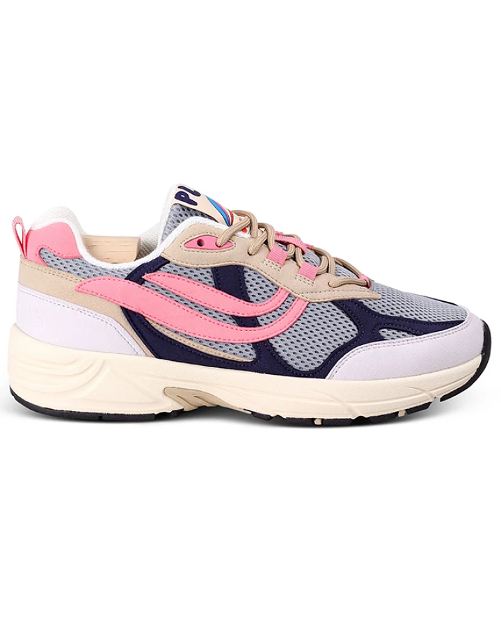Genesis Damen vegan Turnschuhe G-Eco`99 Reco Grau Marine Pink