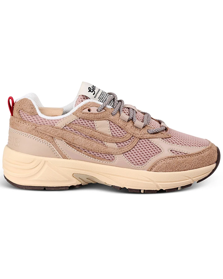 Genesis Damen vegan Turnschuhe G-Eco`99 Mono Mix Tan