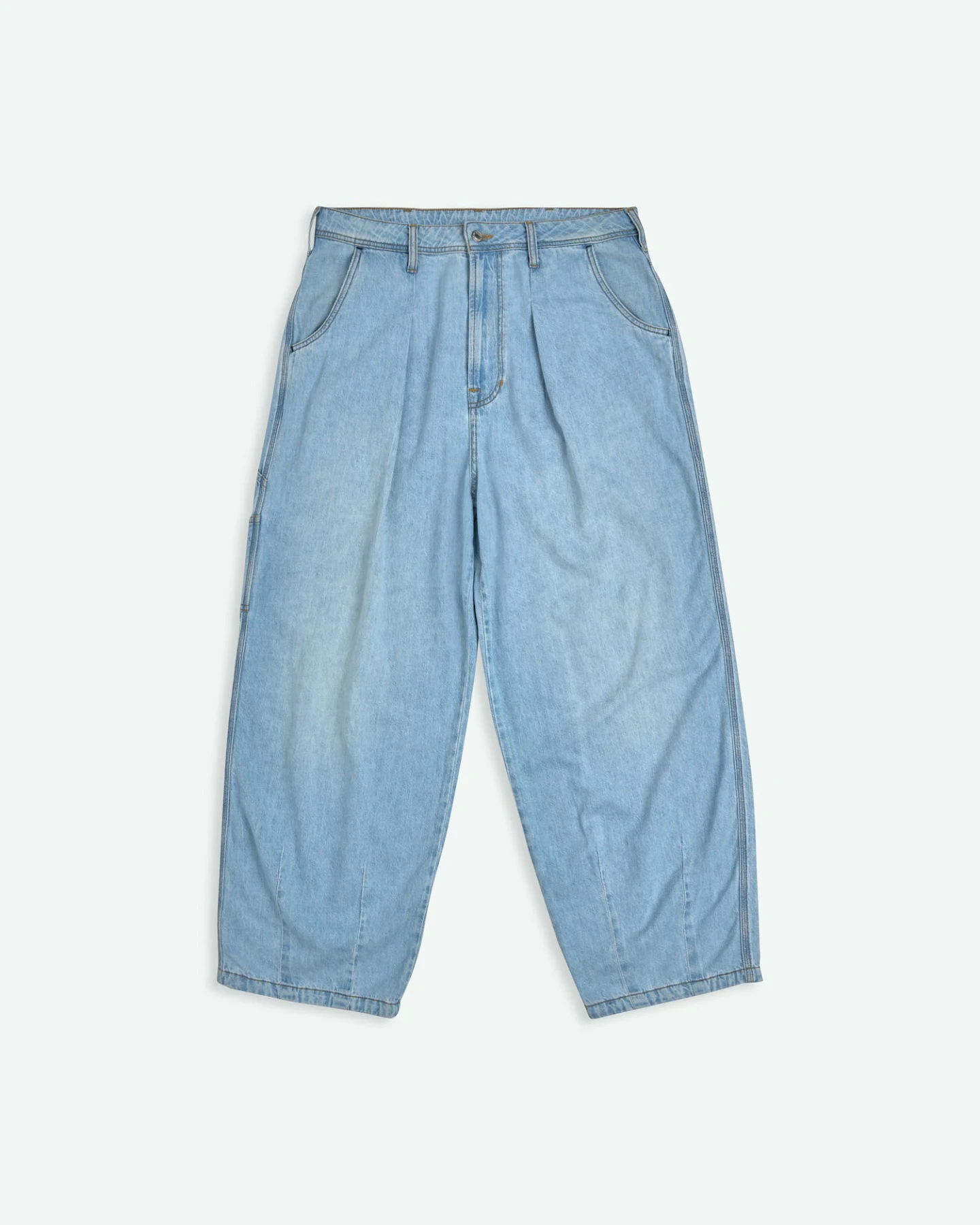 Kings of Indigo Herren vegan Jeans Sabium Horcete Super Hellblau – Ansicht 2