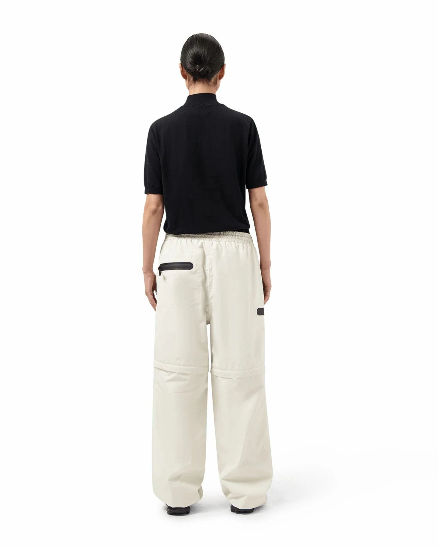Regenhose Zip Off White – Ansicht 3