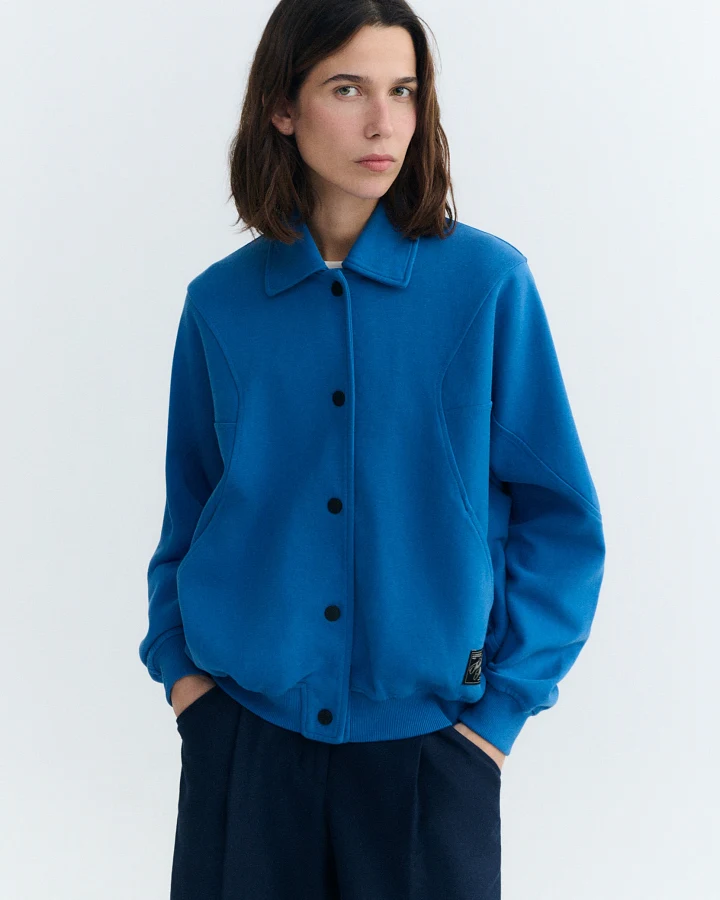 Thinking MU Damen vegan Maisie Jacke Blau