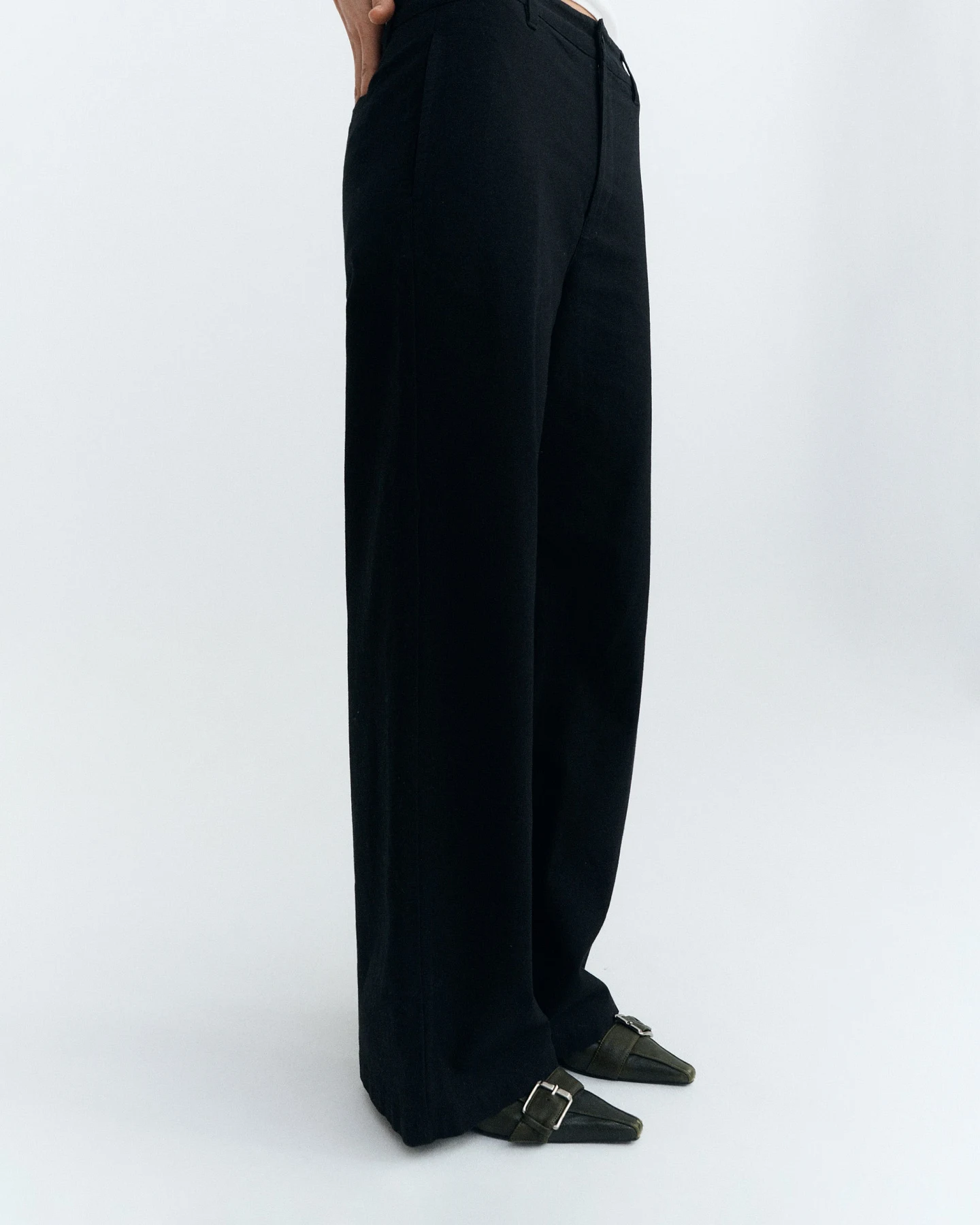 Thinking MU Damen vegan Hose Karina Schwarz – Ansicht 2
