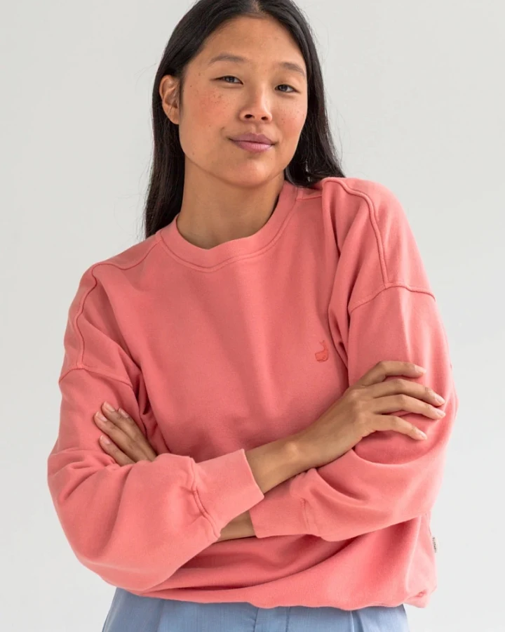 TWOTHIRDS Damen vegan Sweatshirt Niza Rosa