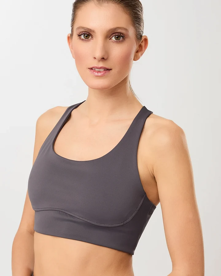 MANDALA Damen vegan Sport-Bh Onyx