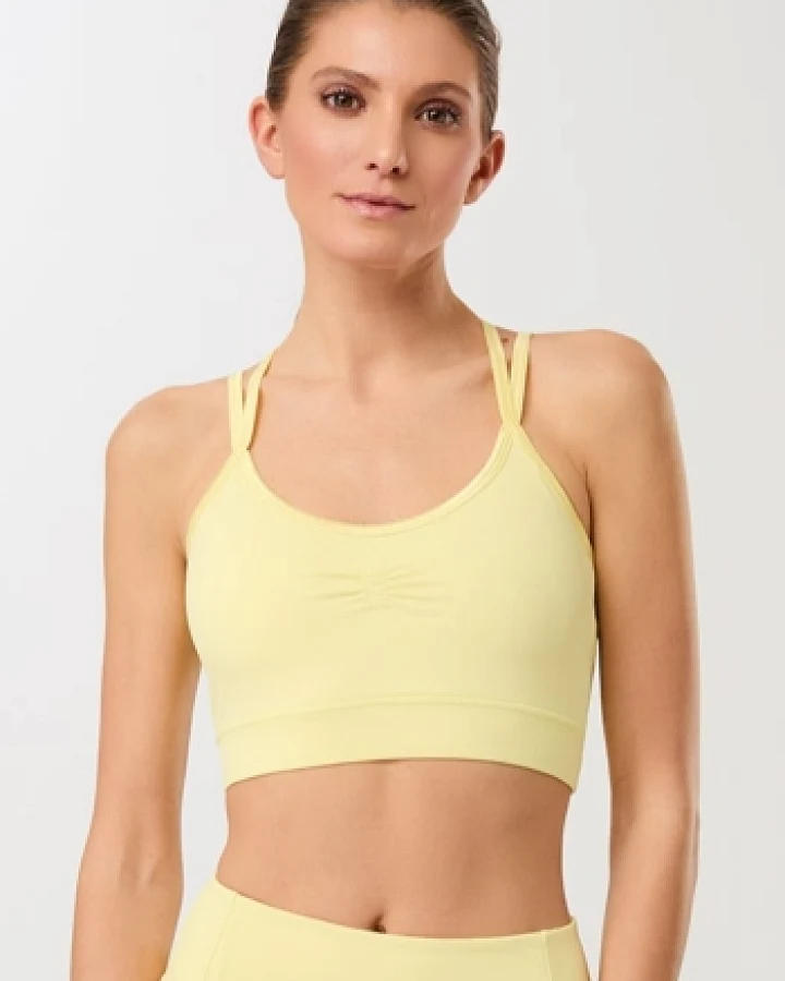 MANDALA Damen vegan Sport-Bh Studio Citrus Rush