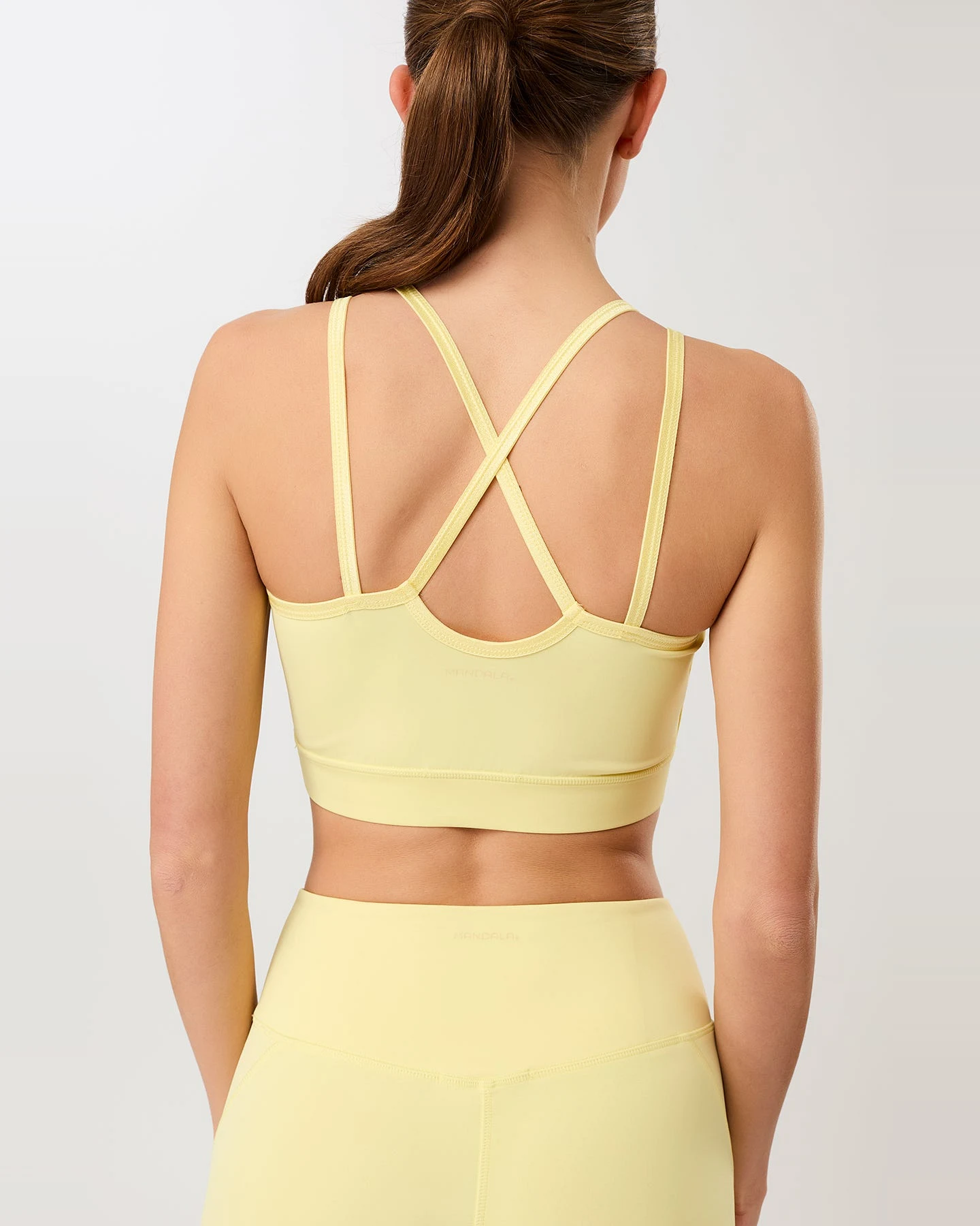 MANDALA Damen vegan Sport-Bh Studio Citrus Rush – Ansicht 2