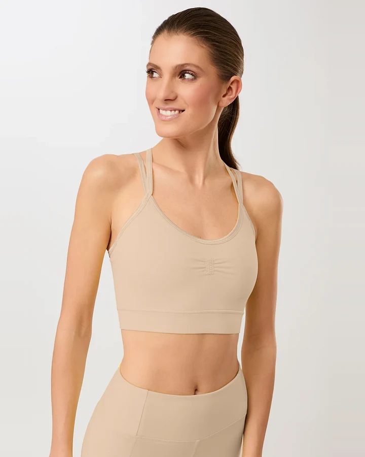 MANDALA Damen vegan Sport-Bh Studio Wüste