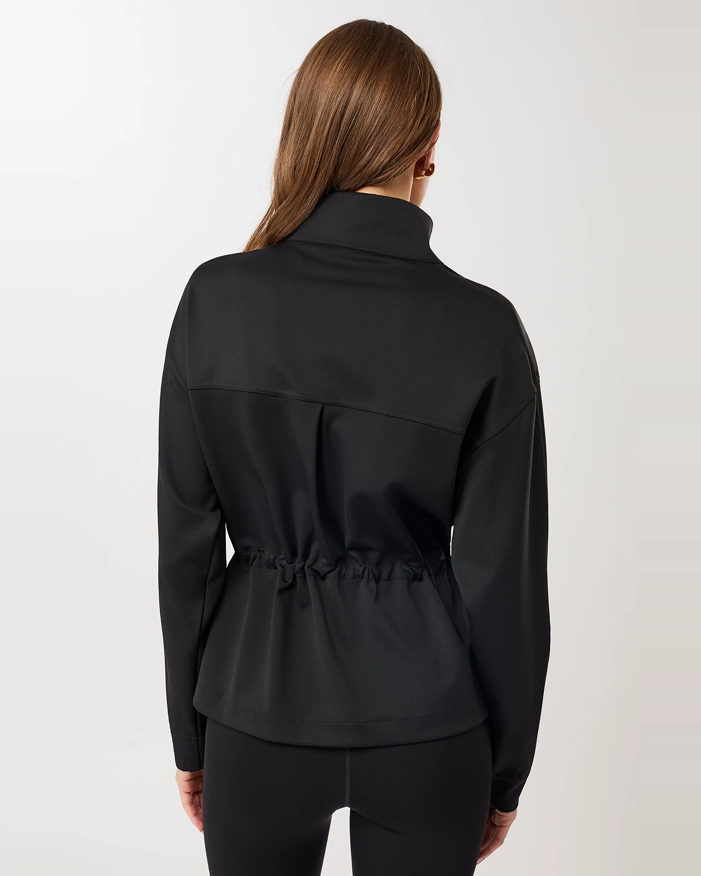 MANDALA Damen vegan Jacke Pulse Schwarz – Ansicht 2