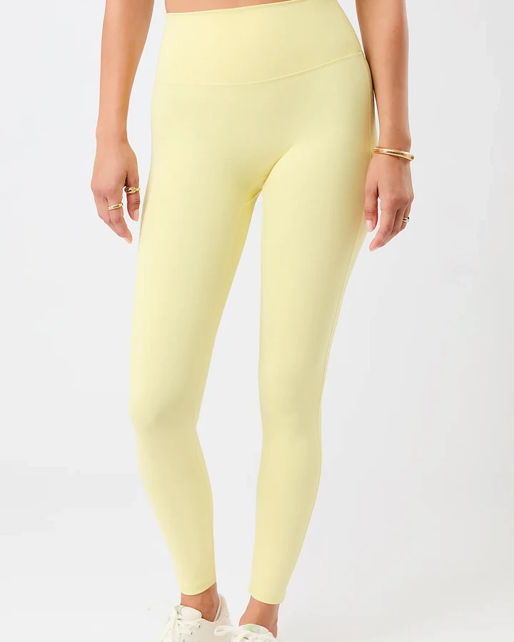 MANDALA Damen vegan Leggings Sporty Vibe Citrus Rush