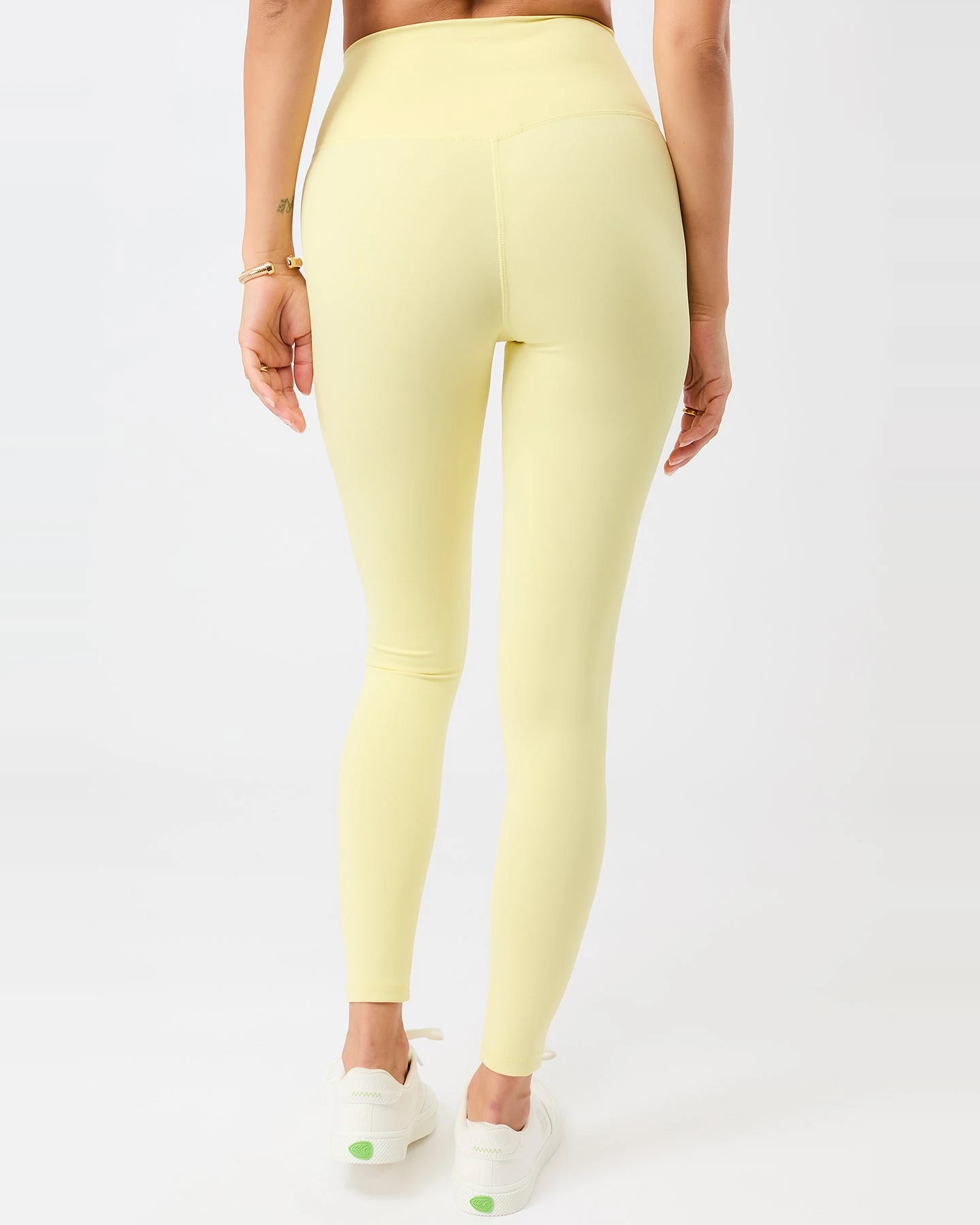 MANDALA Damen vegan Leggings Sporty Vibe Citrus Rush – Ansicht 2