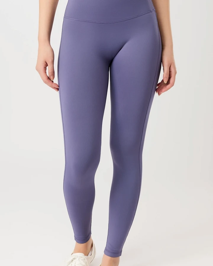 MANDALA Damen vegan Leggings Sporty Vibe Mystic Iris